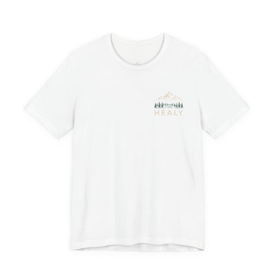 Healy Alaska Mountain Landscape T-Shirt | Wilderness Forest Tee