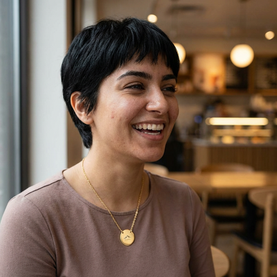 Mountain Engraving Circle Necklace | Round Pendant Necklace