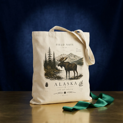 Cotton Canvas Tote Bag