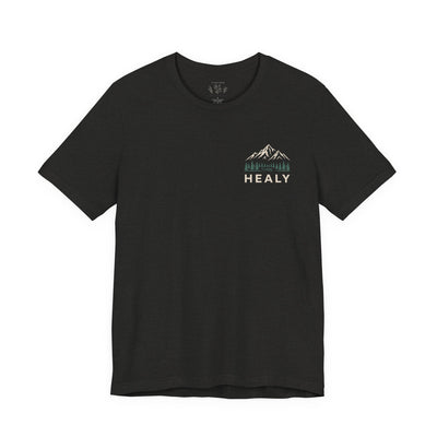 Healy Alaska Mountain Landscape T-Shirt | Wilderness Forest Tee