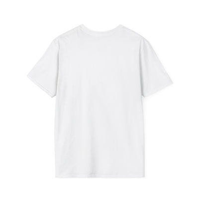 Minimalist Mountains T-Shirt, grounded. present. free. Nature Graphic Tee, product photo, nature-inspired graphic tee by Evernorth Design