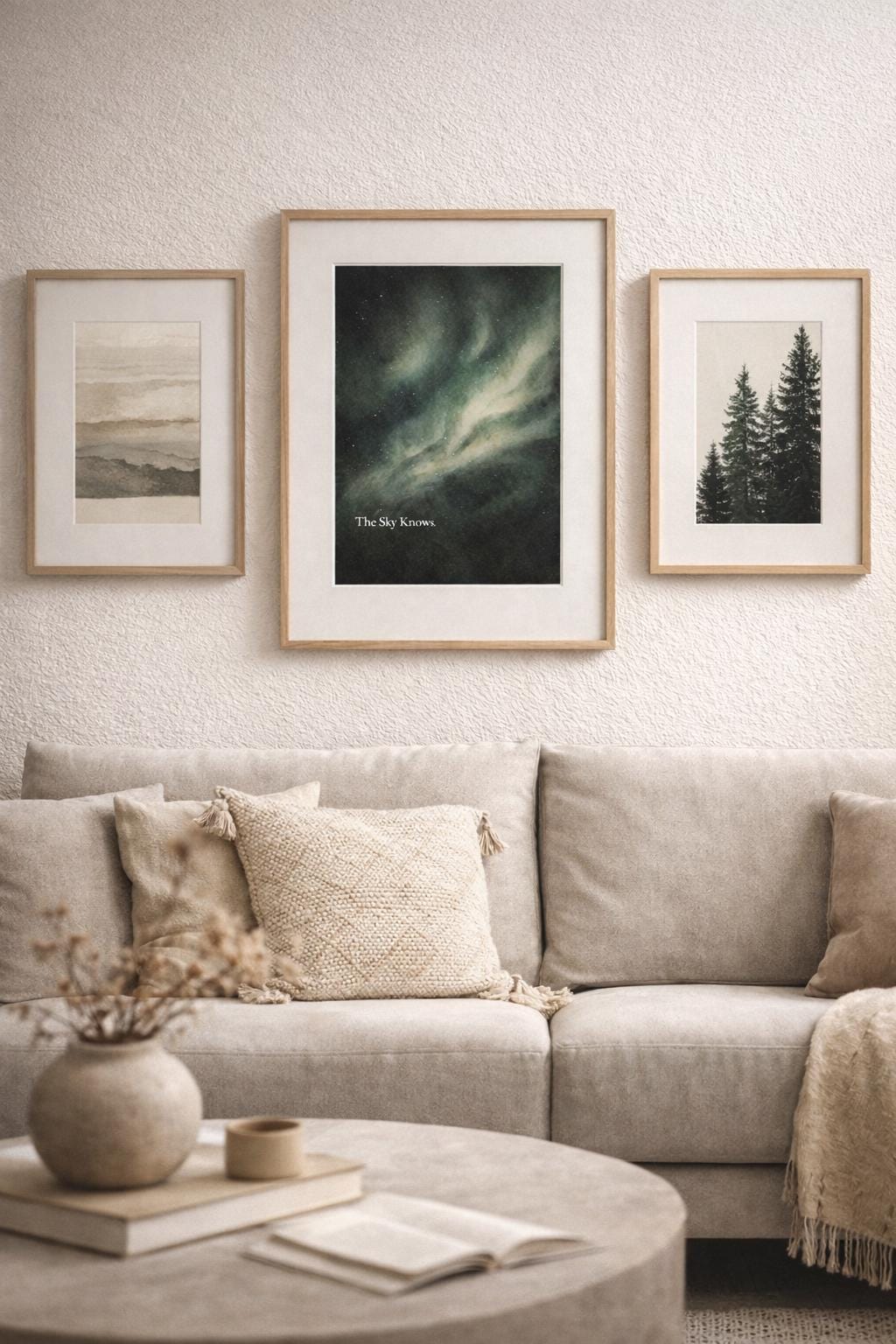 The Sky Knows - Aurora Borealis Wall Art(Digital Download)