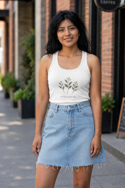 Coastal Light Denim Mini Skirt – High Rise Classic Fit | Evernorth