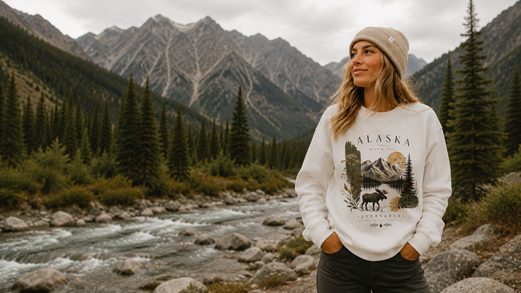 Evernorth lifestyle in the Alaskan wild