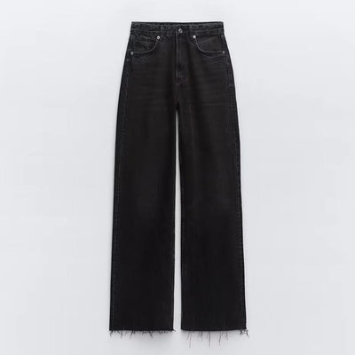 Soft Structure Wide Leg Denim, product photo, elevated everyday women’s everyday clothing by Evernorth Design