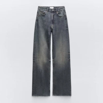 Soft Structure Wide Leg Denim, product photo, elevated everyday women’s everyday clothing by Evernorth Design