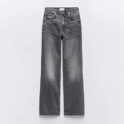 Soft Structure Wide Leg Denim, product photo, elevated everyday women’s everyday clothing by Evernorth Design